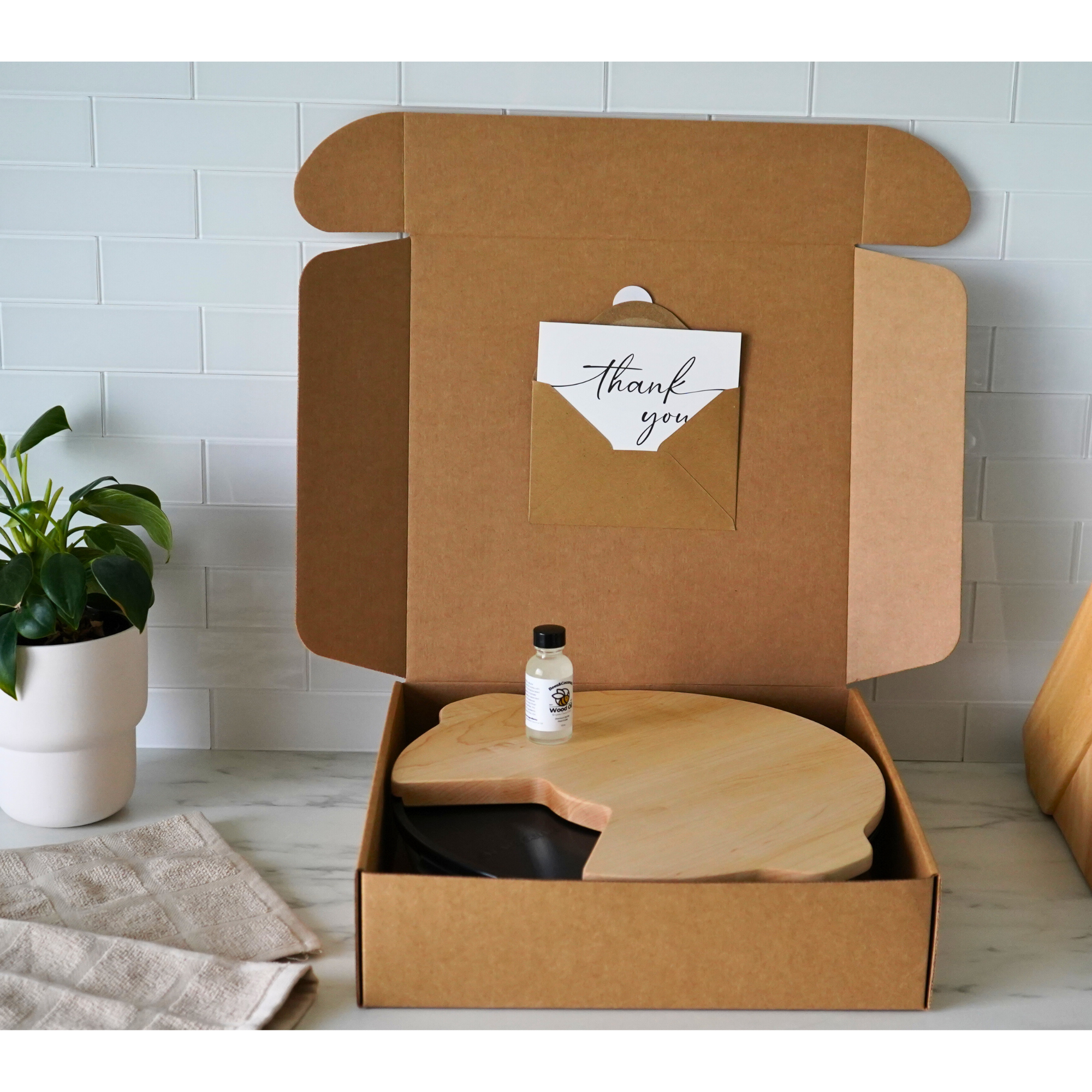 SwivelServe Maple Set Client Gift