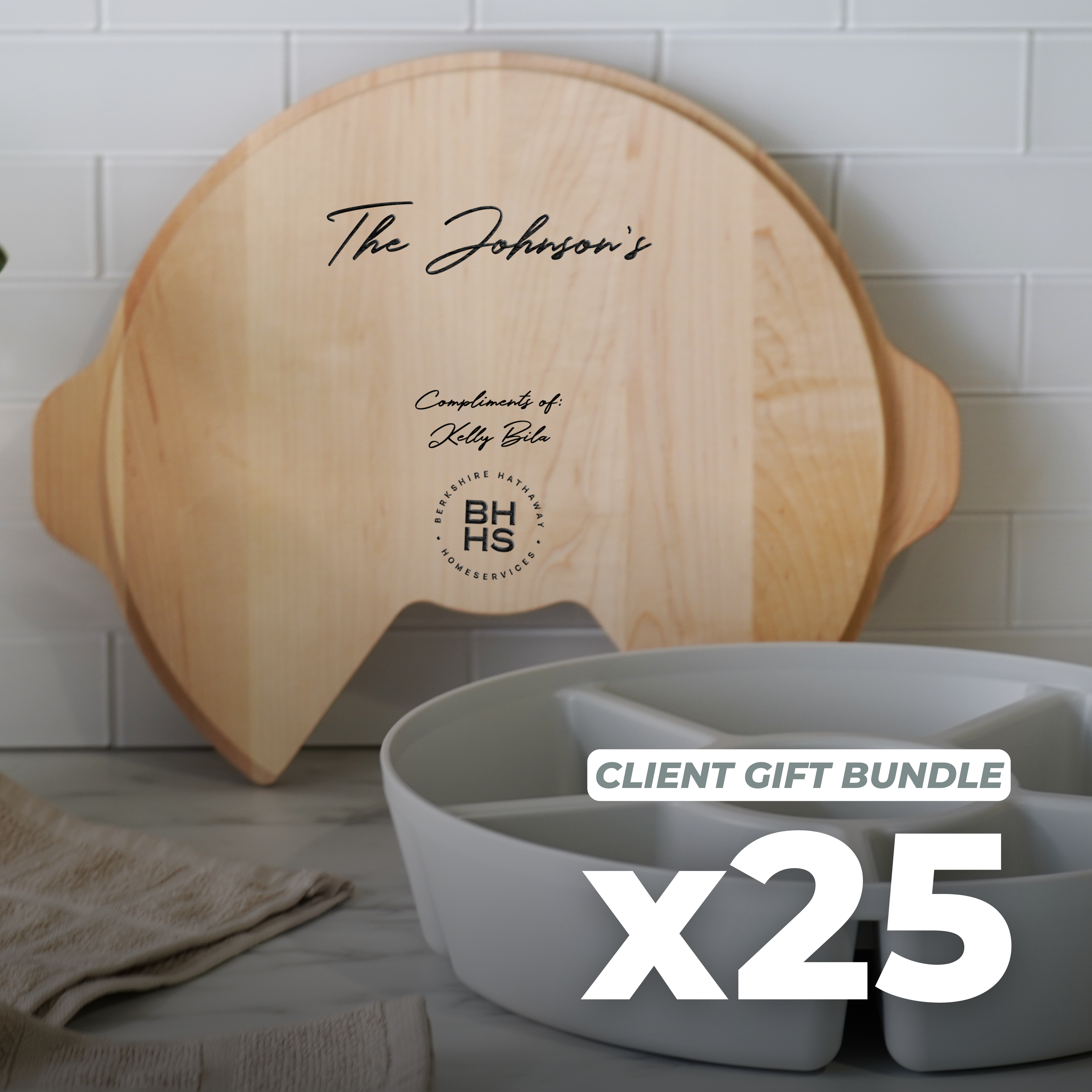 SwivelServe Maple Set Client Gift Bundles (Buy Now. Ship Later.)