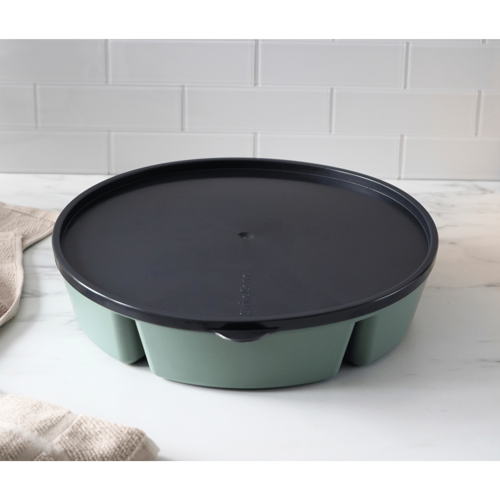 Sage Green Serving Tray - SwivelServe