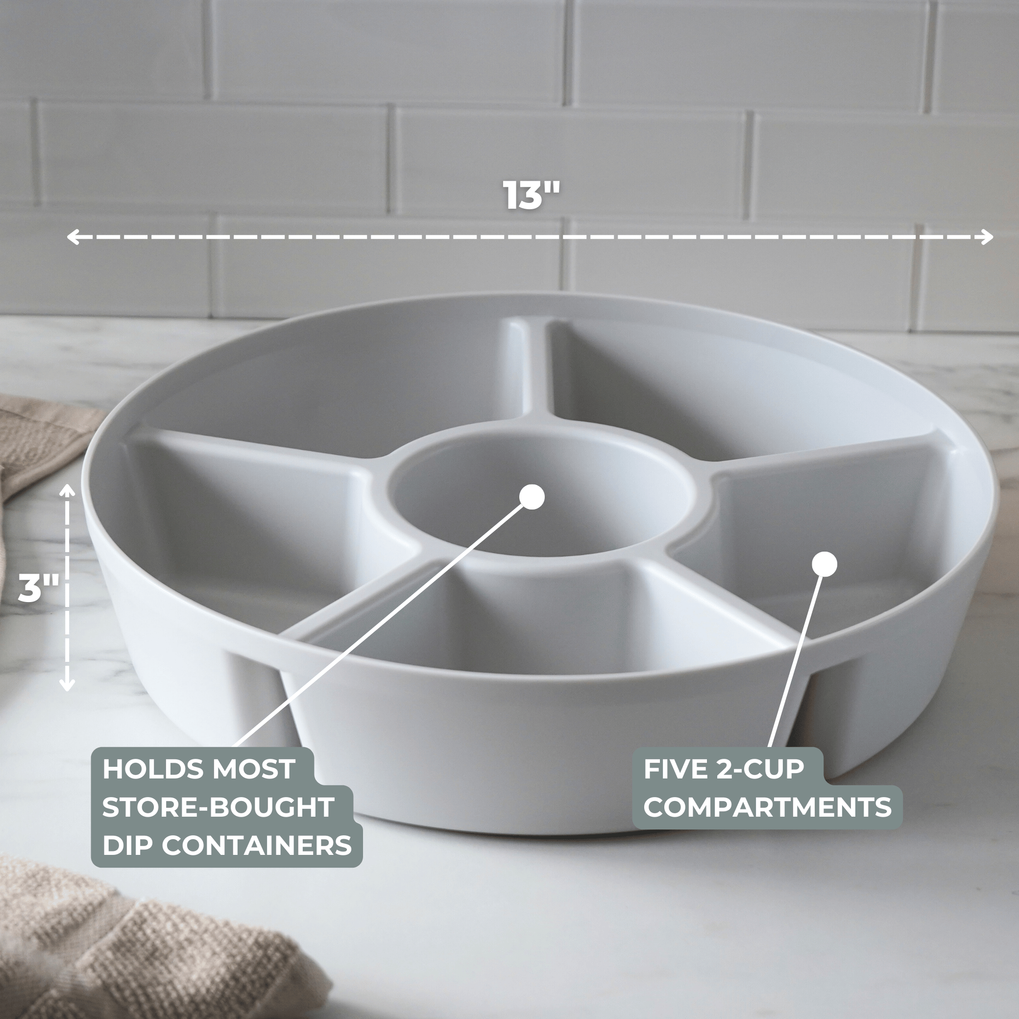 SwivelServe HDPE System (3-Piece Set)