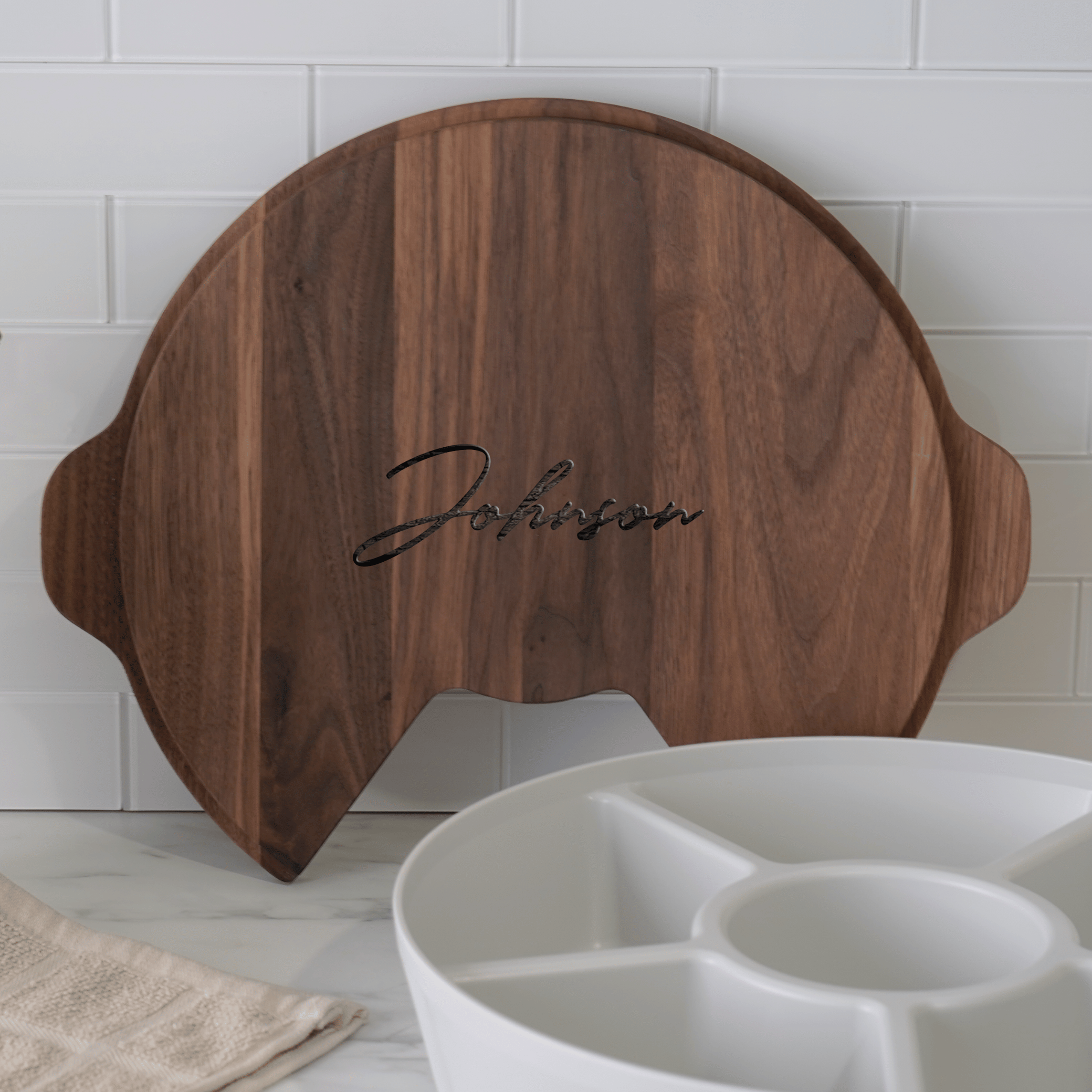 SwivelServe Walnut Client Gift Set