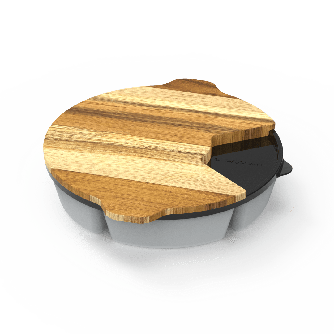 Teak Set - SwivelServe