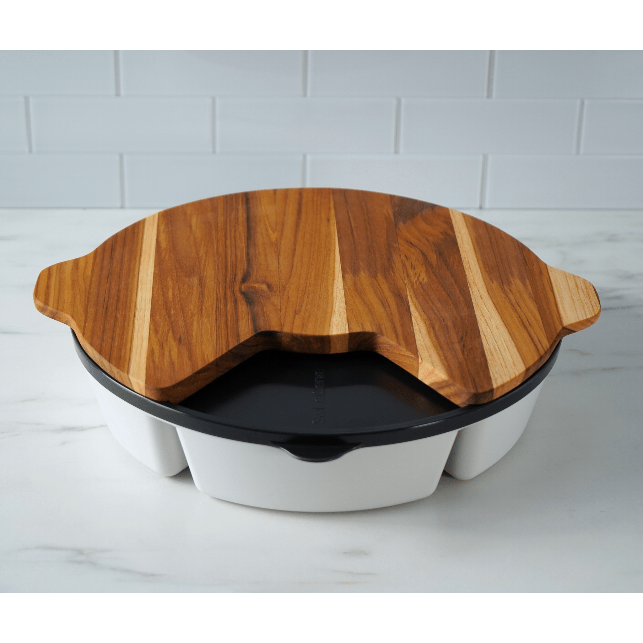 Teak Set - SwivelServe