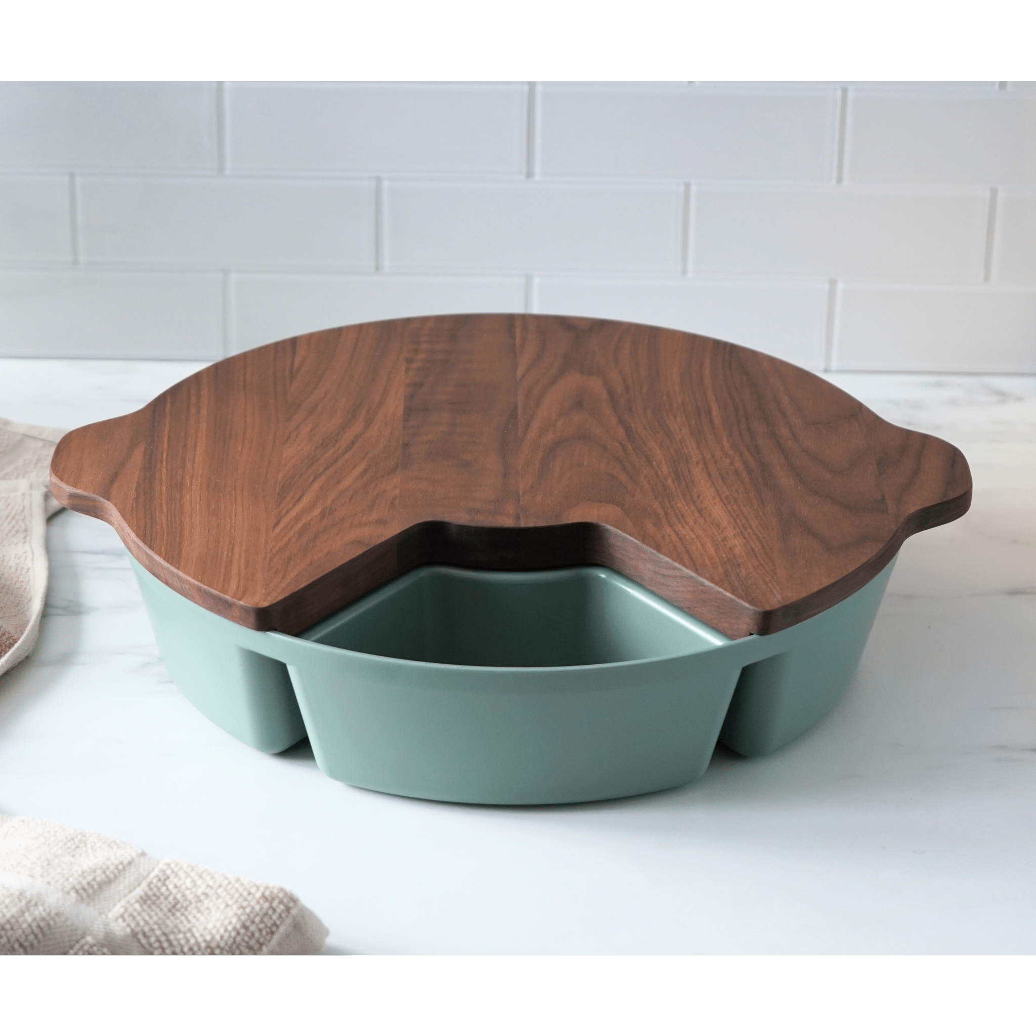 Walnut Set - SwivelServe