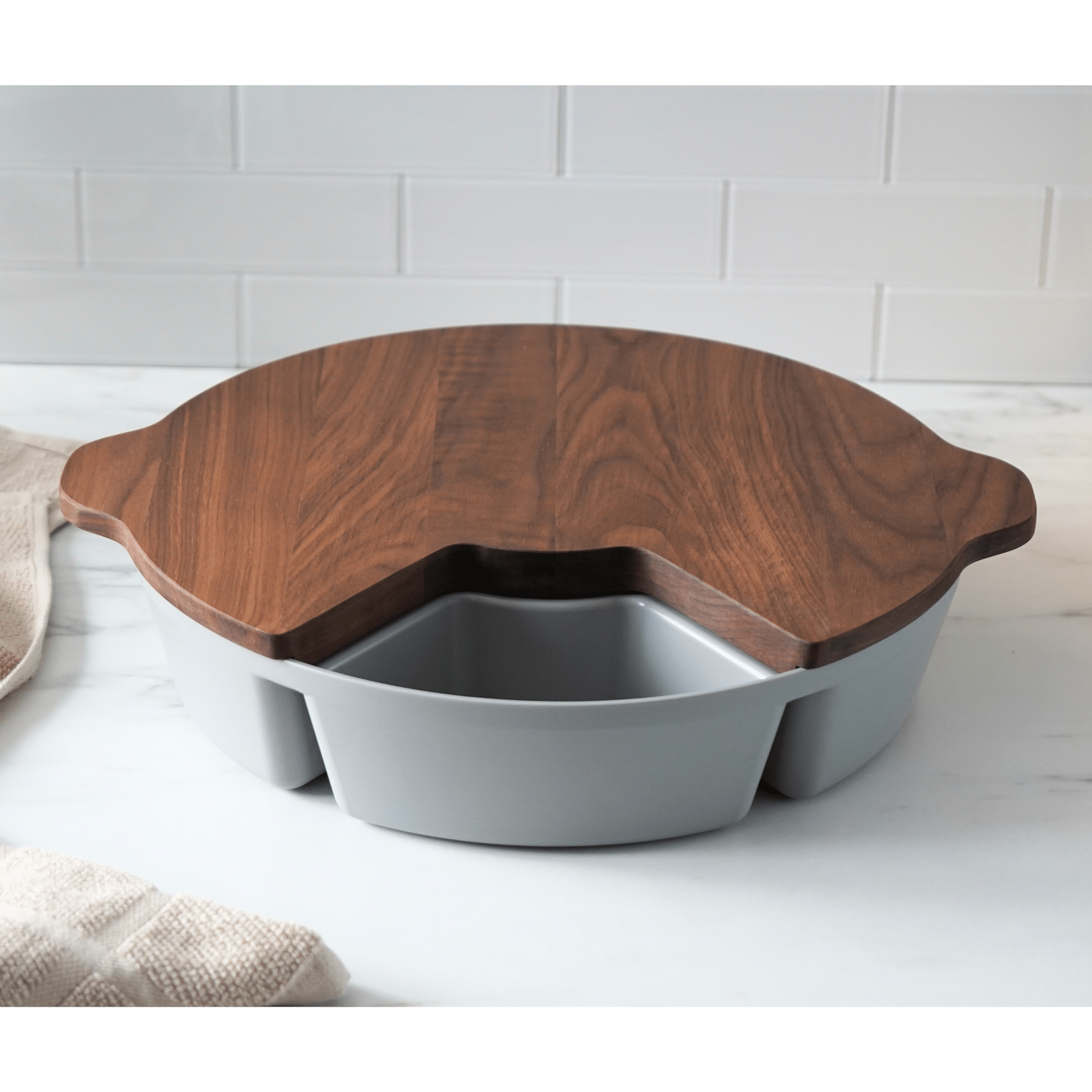 Walnut Set - SwivelServe